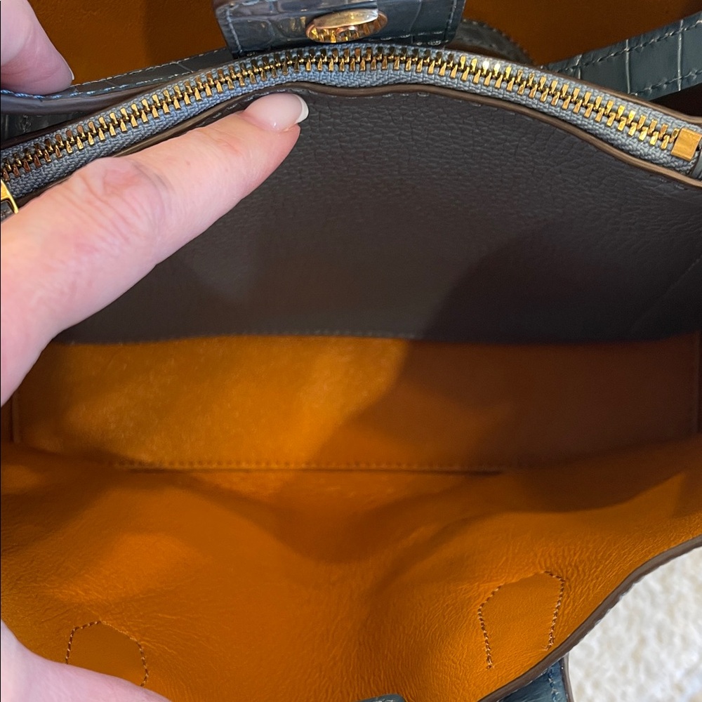 Tory Burch Blake Tote with Crossbody in Blue - Picture 6 of 7